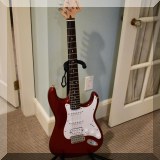 M01. Fender Squier Strat electric guitar. 
